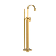 Load image into Gallery viewer, Newport Brass 2040-4261 Secant Exposed Tub and Hand Shower Set Freestanding