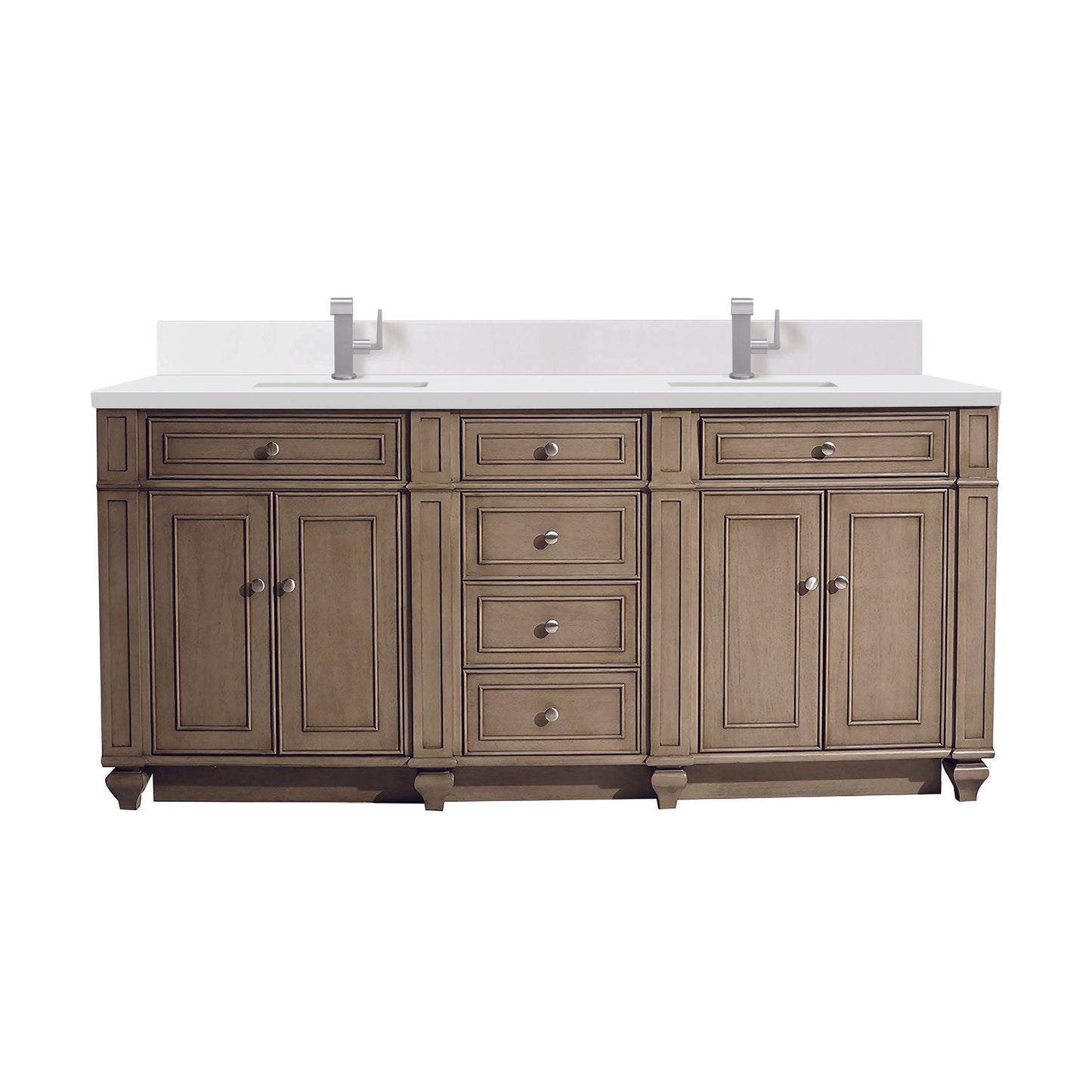 James Martin Bristol 72" Double Vanity Cabinet