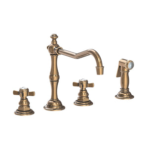 Newport Brass 946 Fairfield Kitchen Faucet With Side Spray