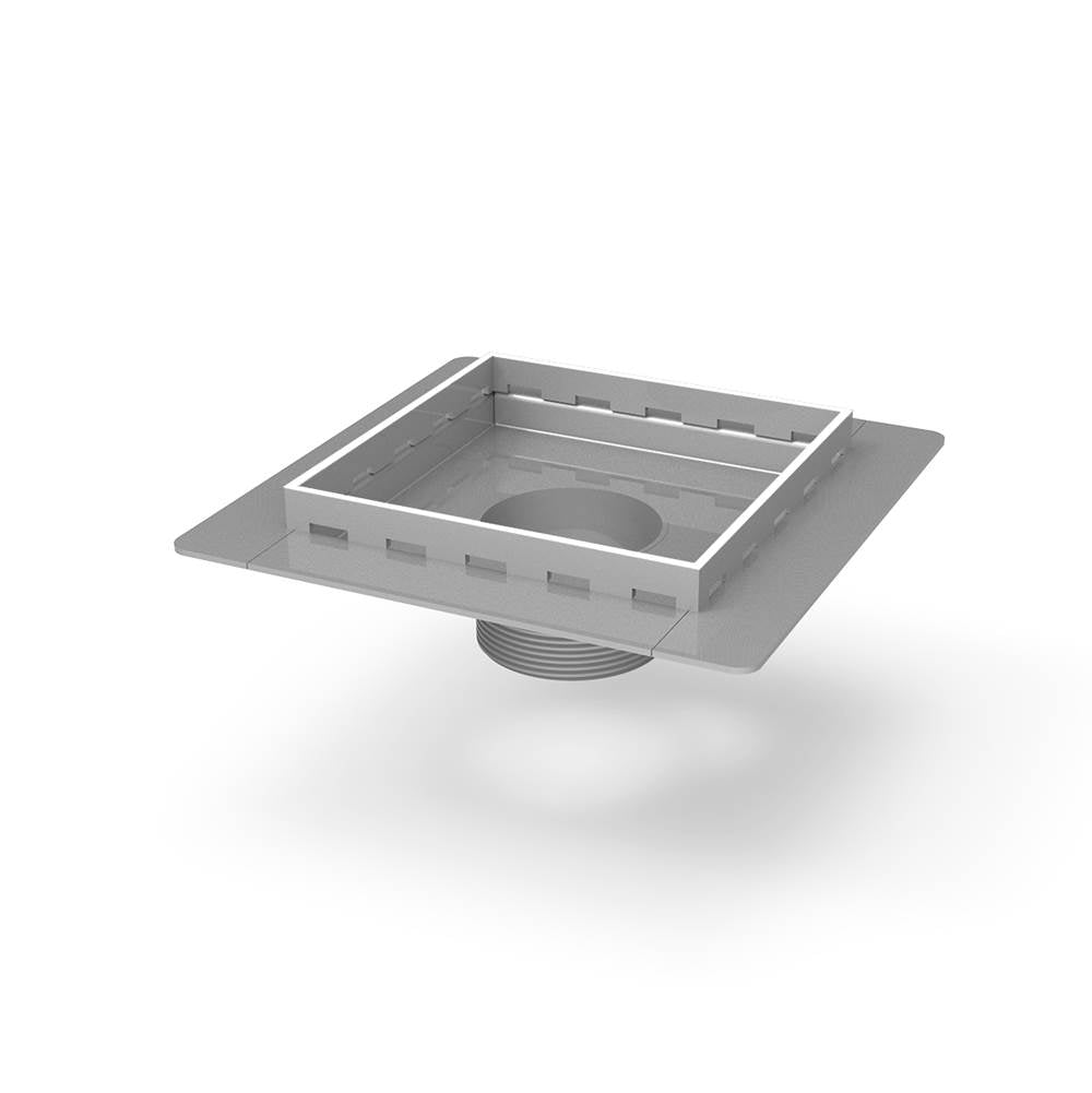 Infinity Drain FL 52- 5" x 5" Stainless Steel 2� Throat only for TDLF 5 series
