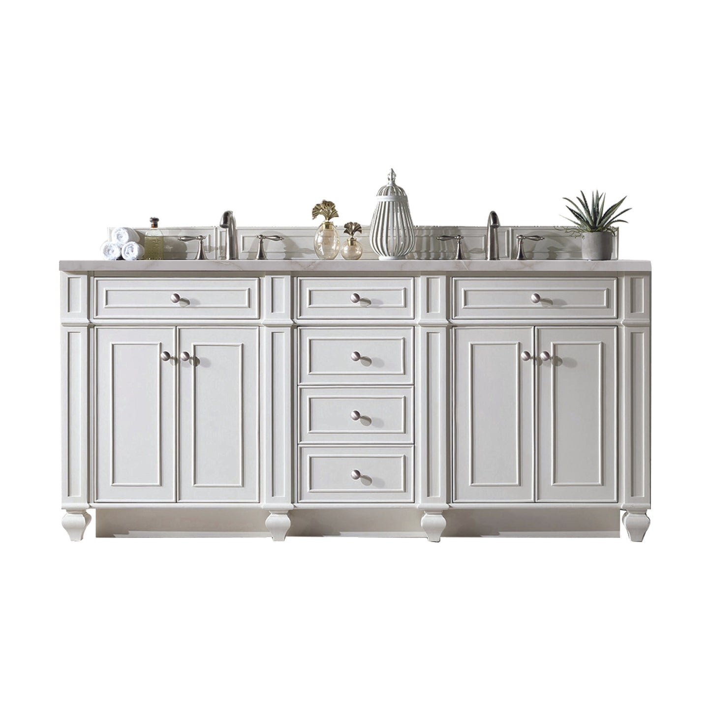 James Martin Bristol 72" Double Vanity Cabinet