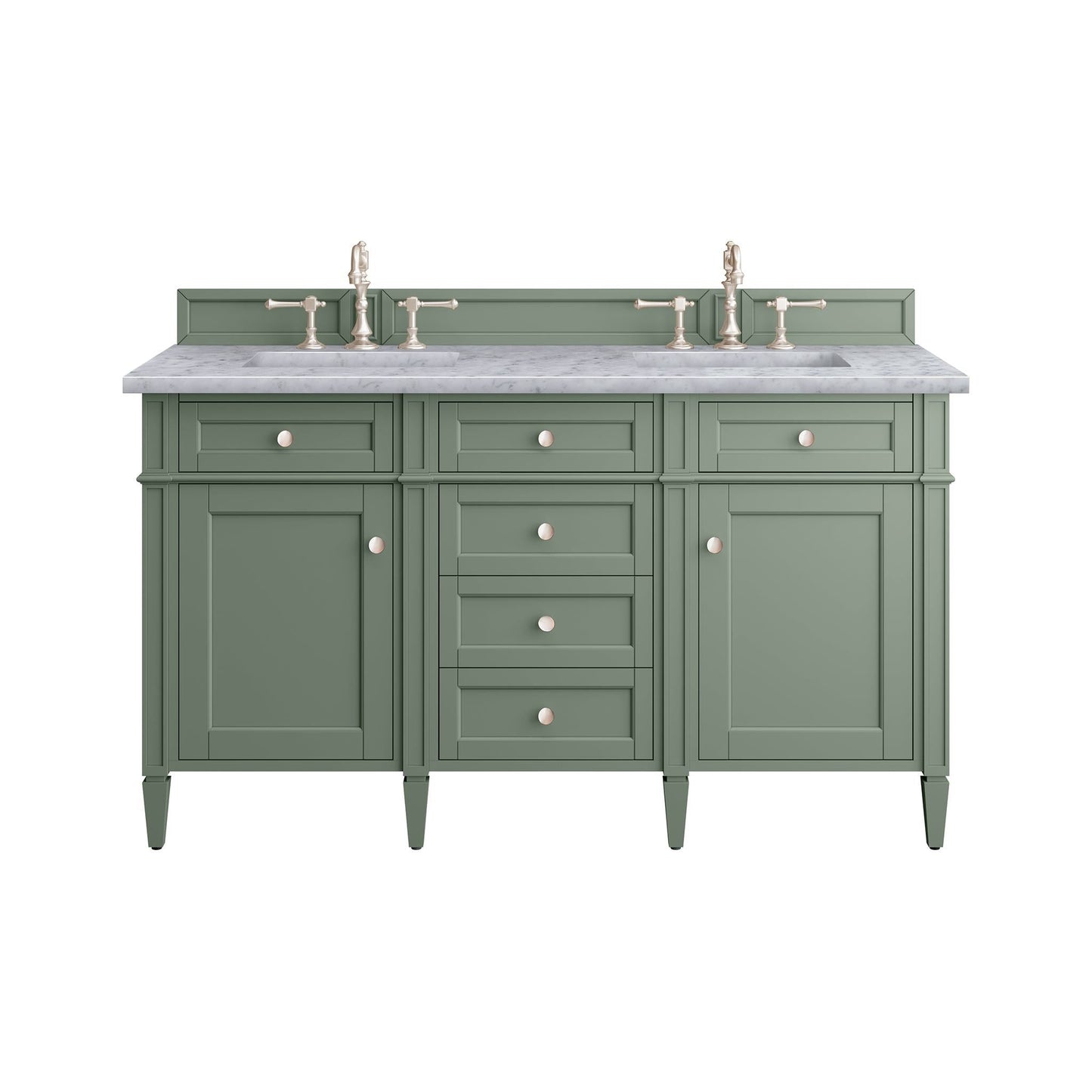 James Martin Brittany 60" Double Vanity Cabinet