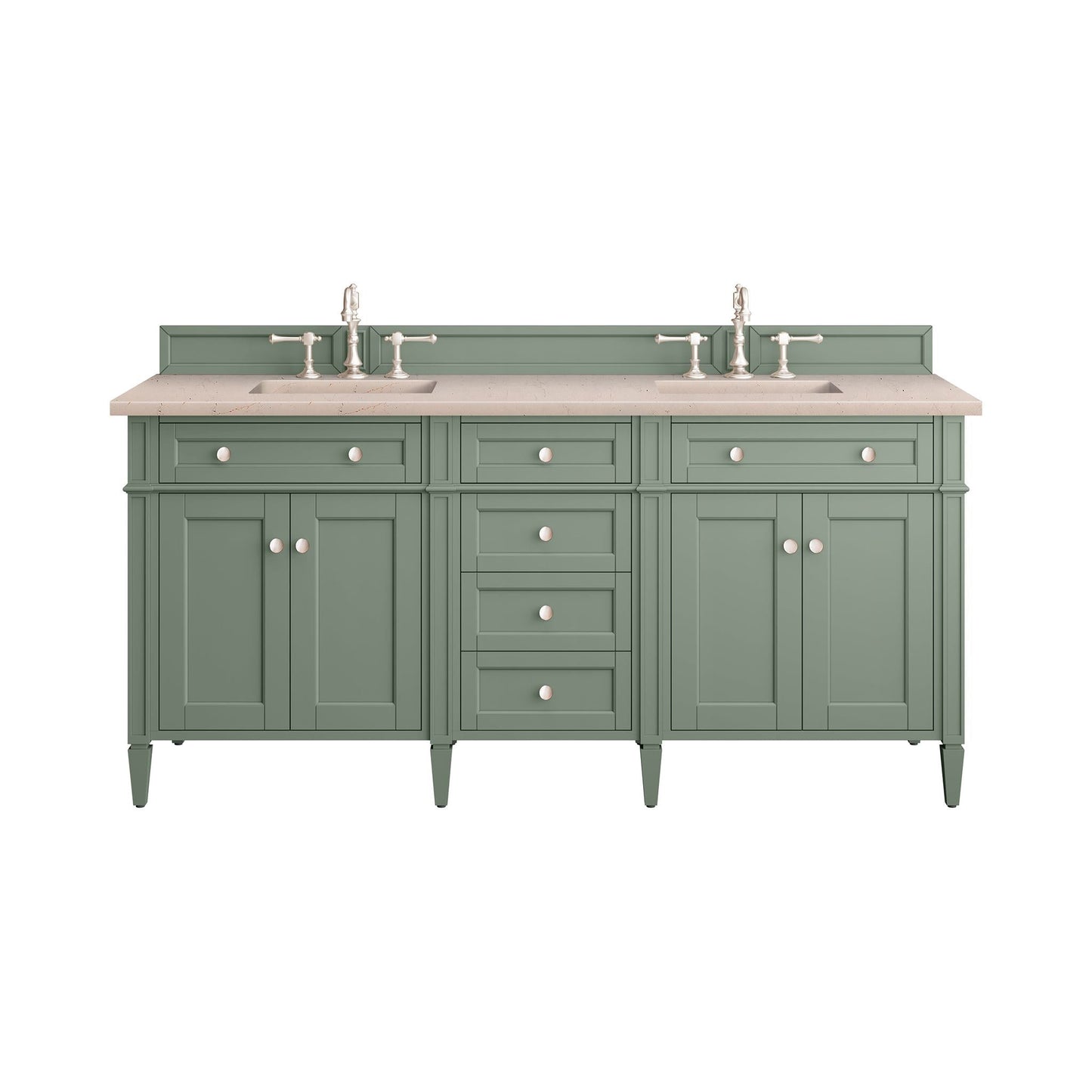 James Martin Brittany 72" Double Vanity Cabinet