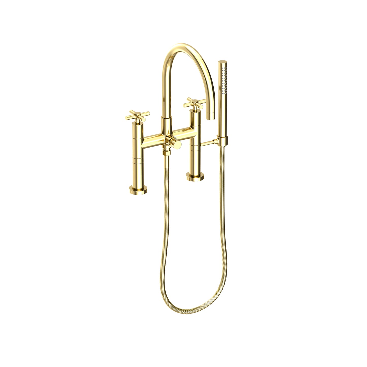 Newport Brass 1500-4272 East Linear Exposed Tub & Hand Shower Set - Deck Mount - Parent
