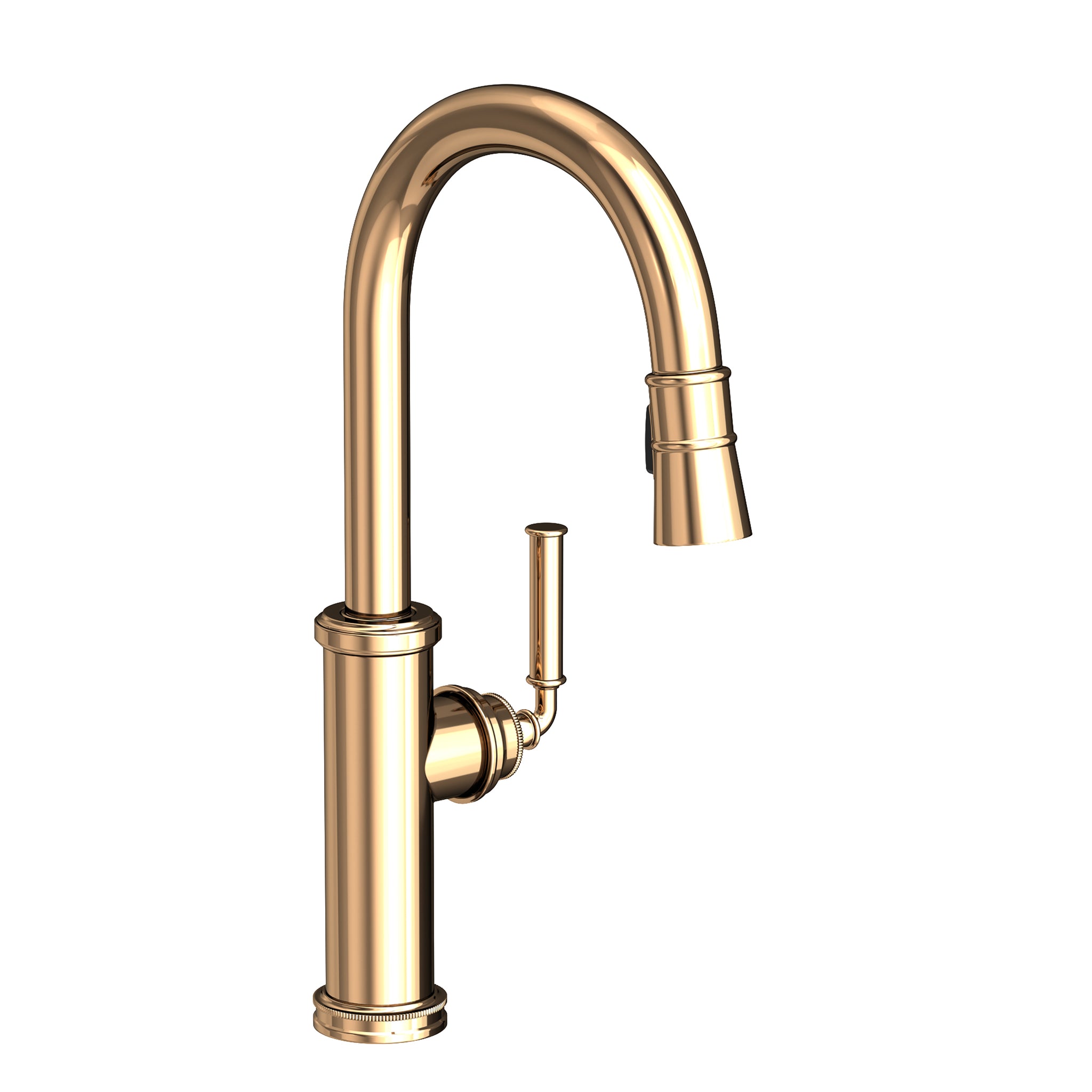 Newport Brass 1030-5103/04 Satin Brass East Linear Kitchen Faucet