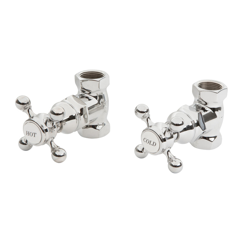 Newport Brass 3-192 Fairfield 3/4" Shut off valves for 3-196 and 3-226 (1 pair hot & cold).