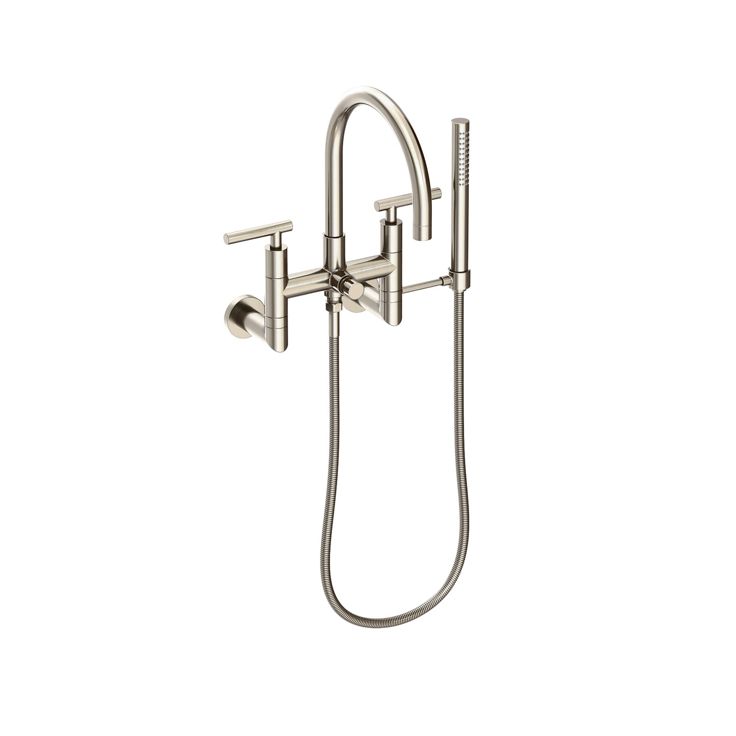 Newport Brass 1500-4283 East Linear Exposed Tub & Hand Shower Set - Wall Mount - Parent