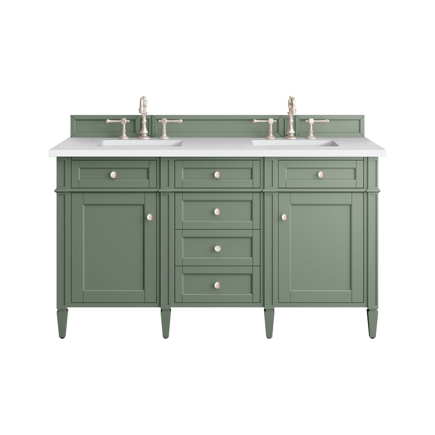 James Martin Brittany 60" Double Vanity Cabinet