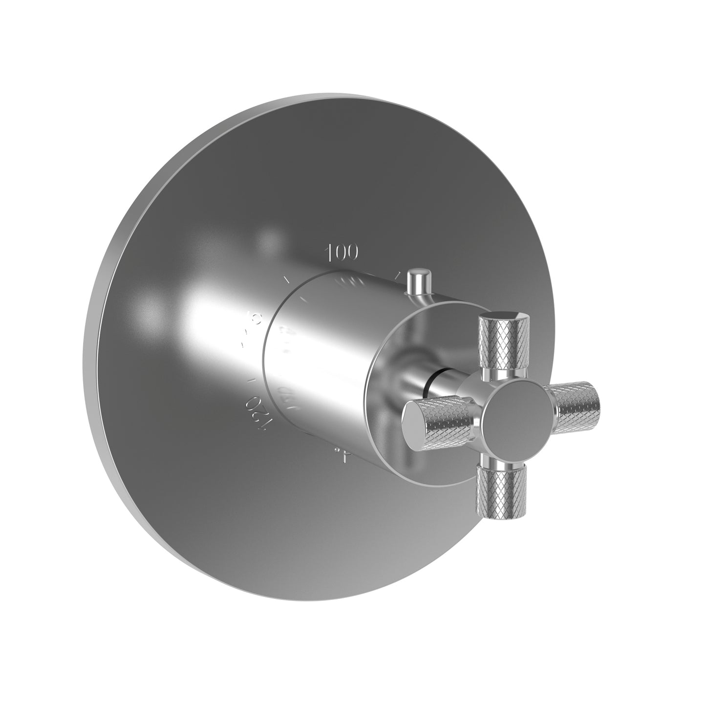 Newport Brass 3-3304TR Muncy 3/4" Round Thermostatic Trim Plate with Handle