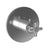 Newport Brass 3-3304TR Muncy 3/4" Round Thermostatic Trim Plate with Handle