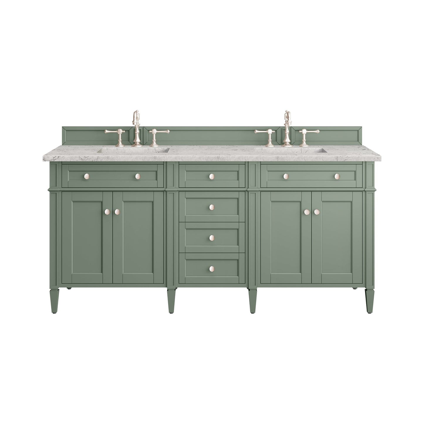 James Martin Brittany 72" Double Vanity Cabinet