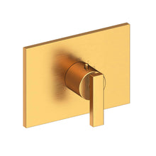 Load image into Gallery viewer, Newport Brass 3-2044TS Secant Rectangular Thermostatic Trim Plate With Handle