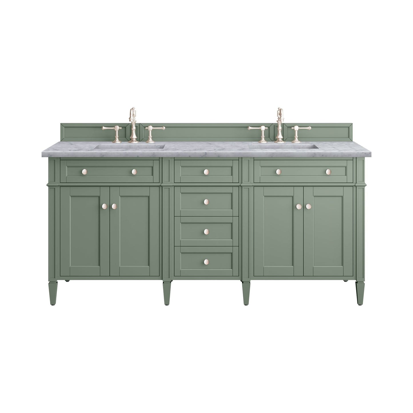 James Martin Brittany 72" Double Vanity Cabinet