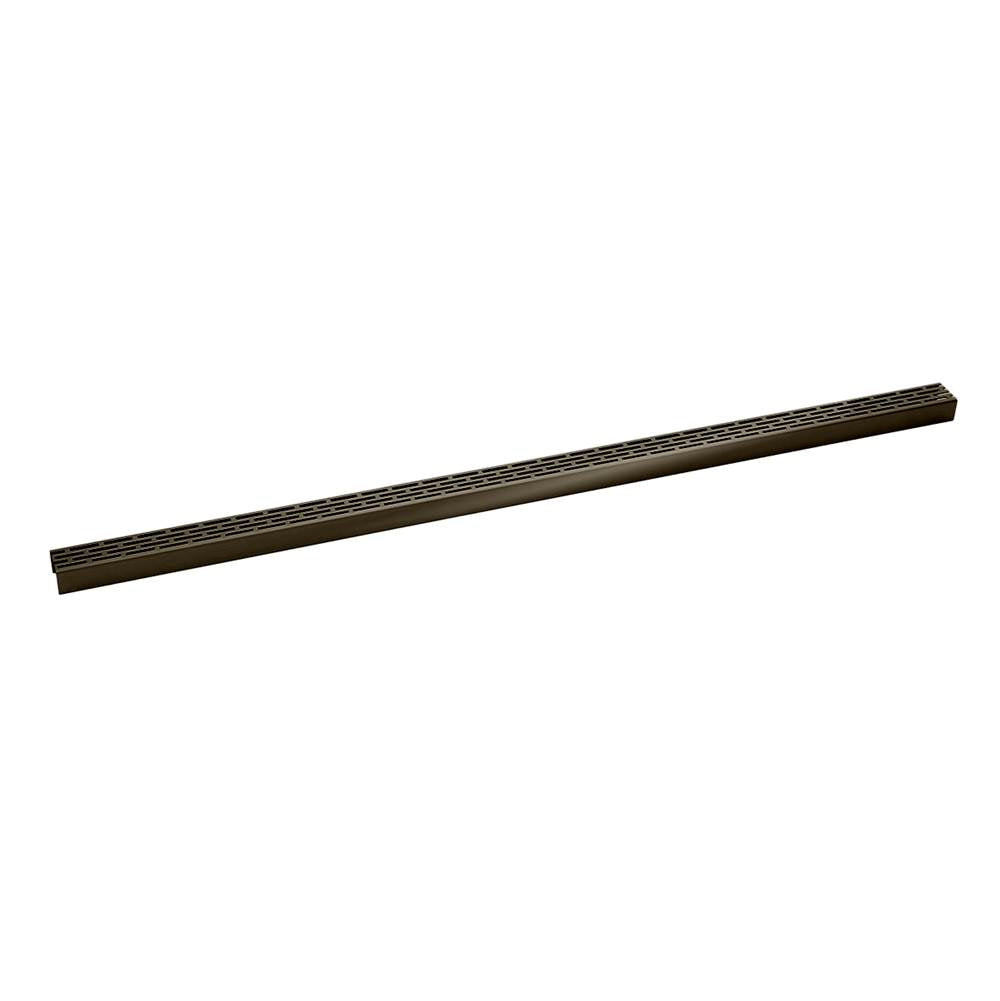 Infinity Drain KA 3860  60" Perforated Offset Slot Pattern Grate for S-LT 38