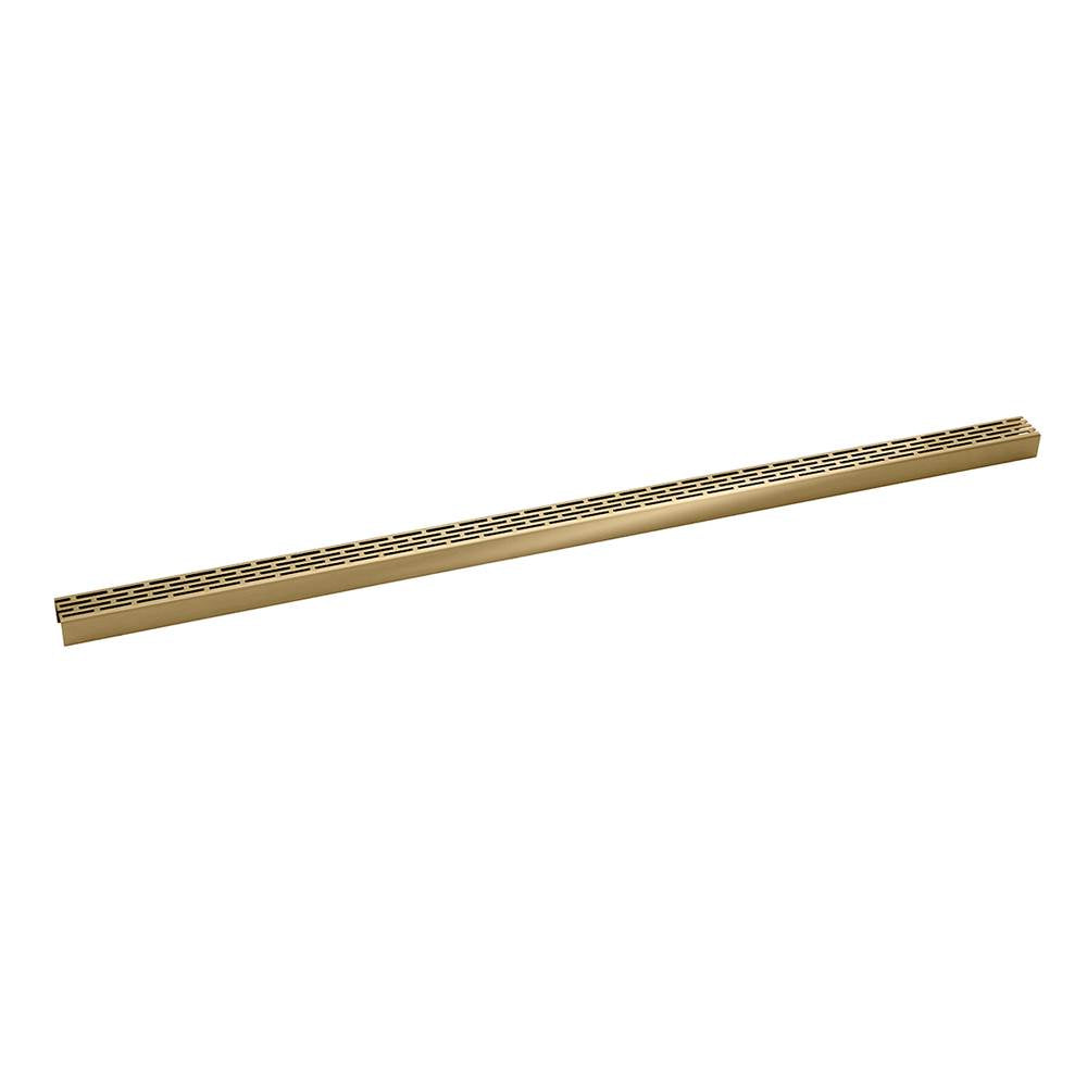 Infinity Drain KA 3860  60" Perforated Offset Slot Pattern Grate for S-LT 38