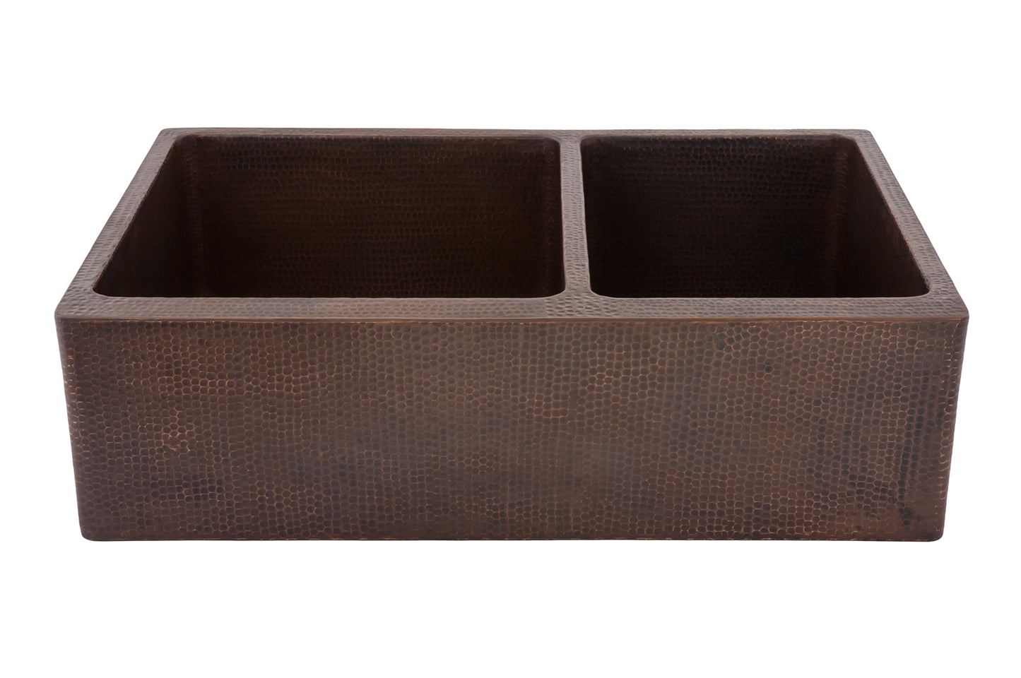 Premier 33" Copper Kitchen Apron 60/40 Sink KA60DB33229