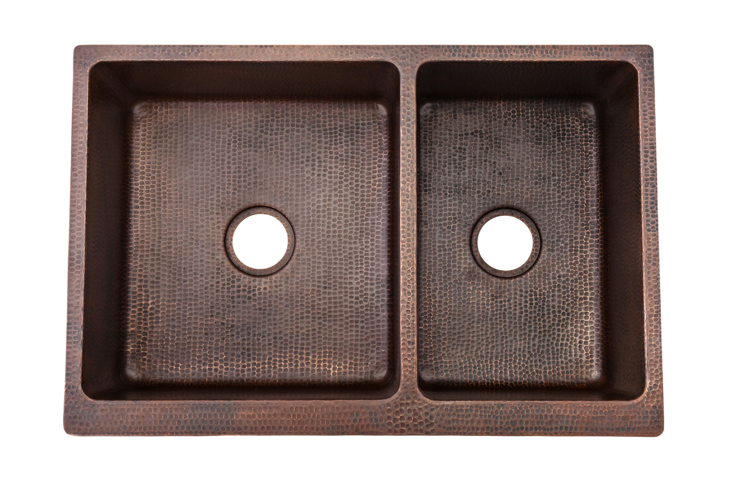 Premier 33" Copper Kitchen Apron 60/40 Sink KA60DB33229