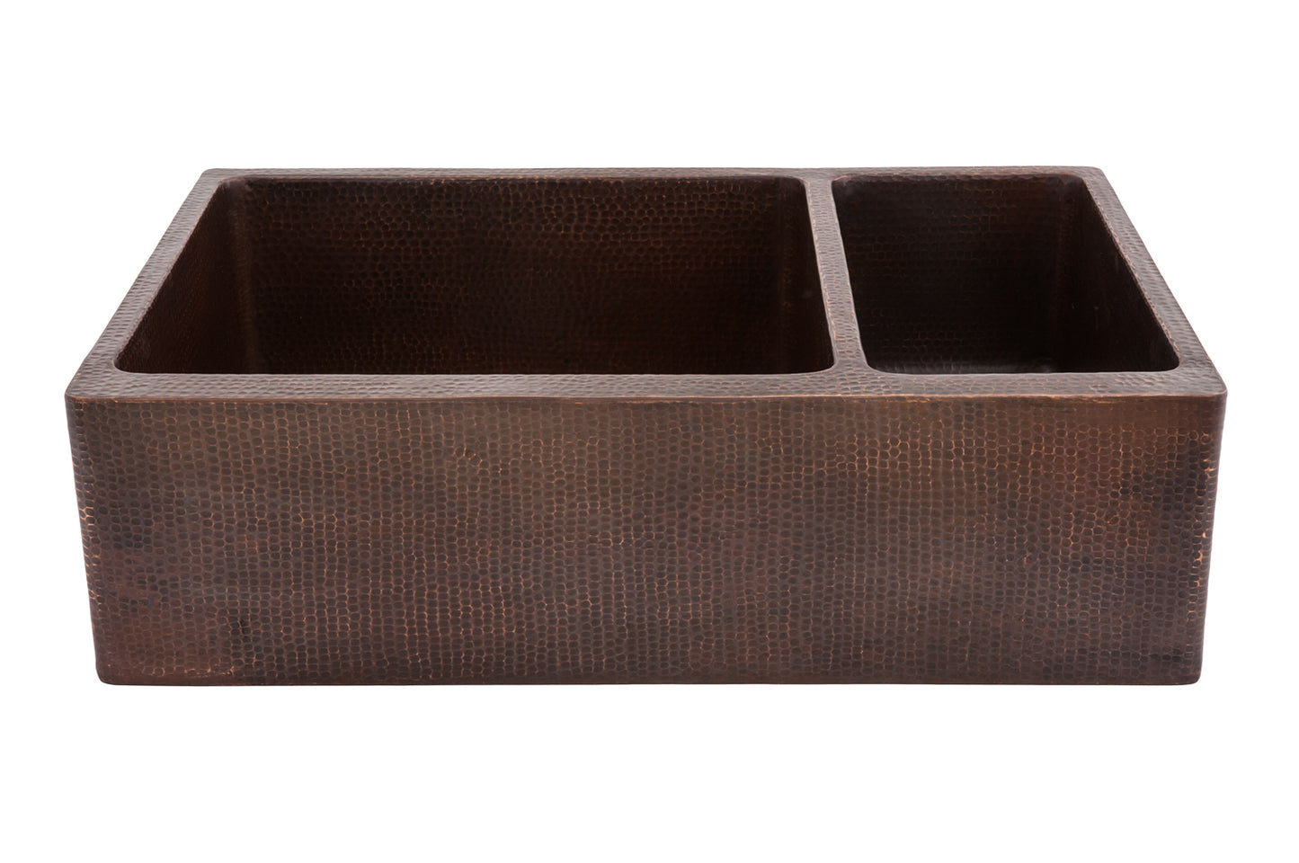 Premier 33"Copper Kitchen Apron 75/25 Sink KA75DB33229