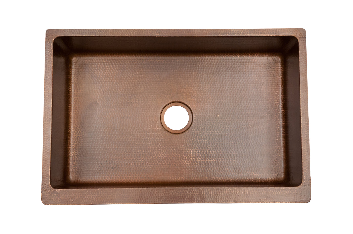 Premier 33" Antique Copper Undermount Apron Kitchen Sink KASB33229