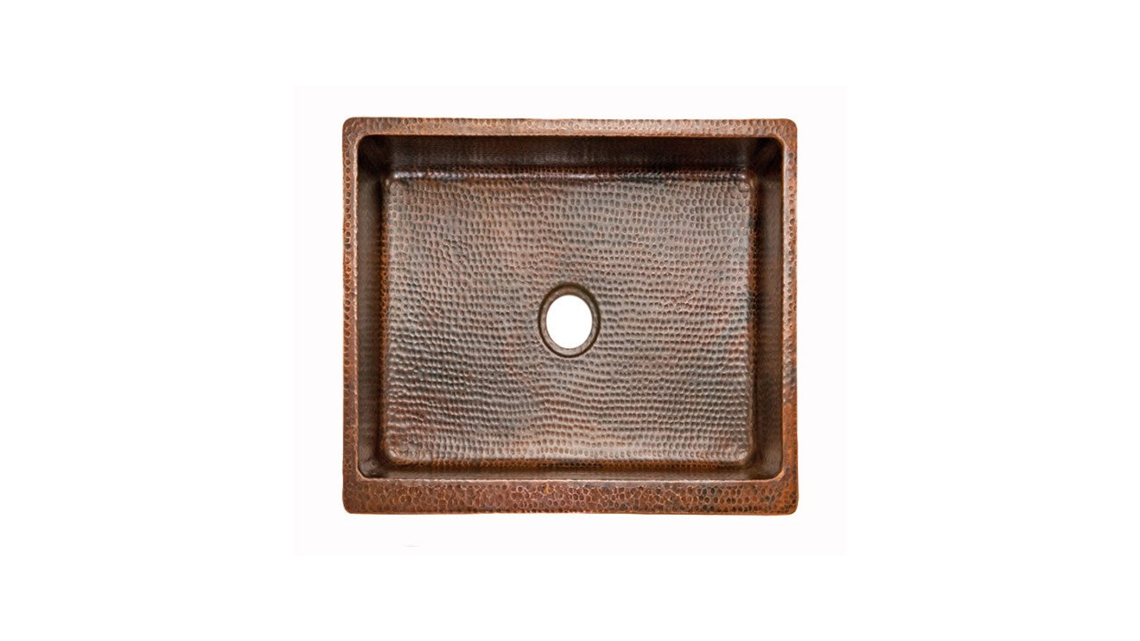 Premier 25" Hammered Kitchen Apron Sink KASDB25229