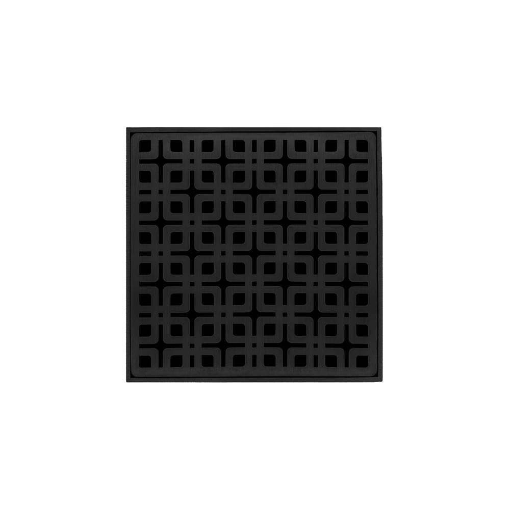 Infinity Drain KD 5-2A 5? x 5? KD 5 - Strainer - Link Pattern & 2" Throat w/ABS Drain Body 2? Outlet - Parent