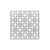 Infinity Drain KS 4 4” Strainer - Link Pattern for K 4, KD 4, KDB 4