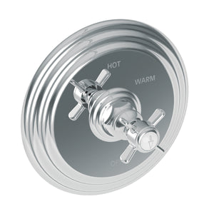 Newport Brass 4-1004BP Balanced Pressure Shower Trim Plate w/Handle Less Showerhead, Arm And Flange