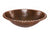 Premier Oval Rim Self Rimming Copper Sink LO19RRDB