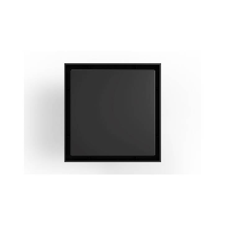 Infinity Drain LSD5 BP  5" x 5" LSD 5 Solid Style Complete Kit  with PVC Bonded Flange, 2", 3" and 4" Outlet - Parent