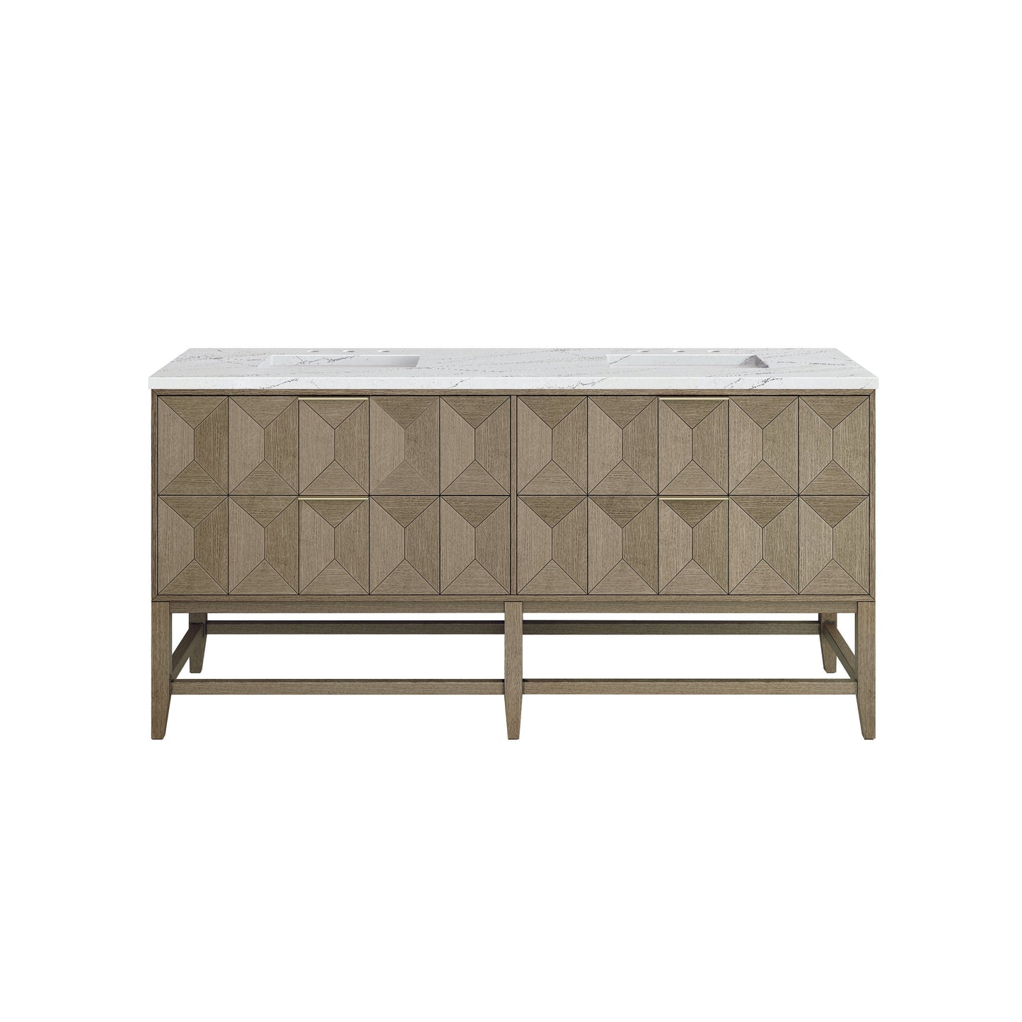 James Martin D100-V72 Emmeline 72" Double Vanity Cabinet