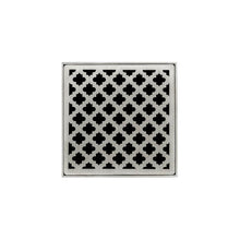 Load image into Gallery viewer, Infinity Drain MD 5-2A 5” x 5” MD 5 - Strainer - Moor Pattern &amp; 2&quot; Throat w/ABS Drain Body 2” Outlet