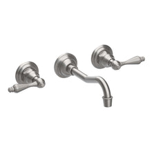 Load image into Gallery viewer, Newport Brass 3-9301L Chesterfield Wall Mount Lavatory Faucet