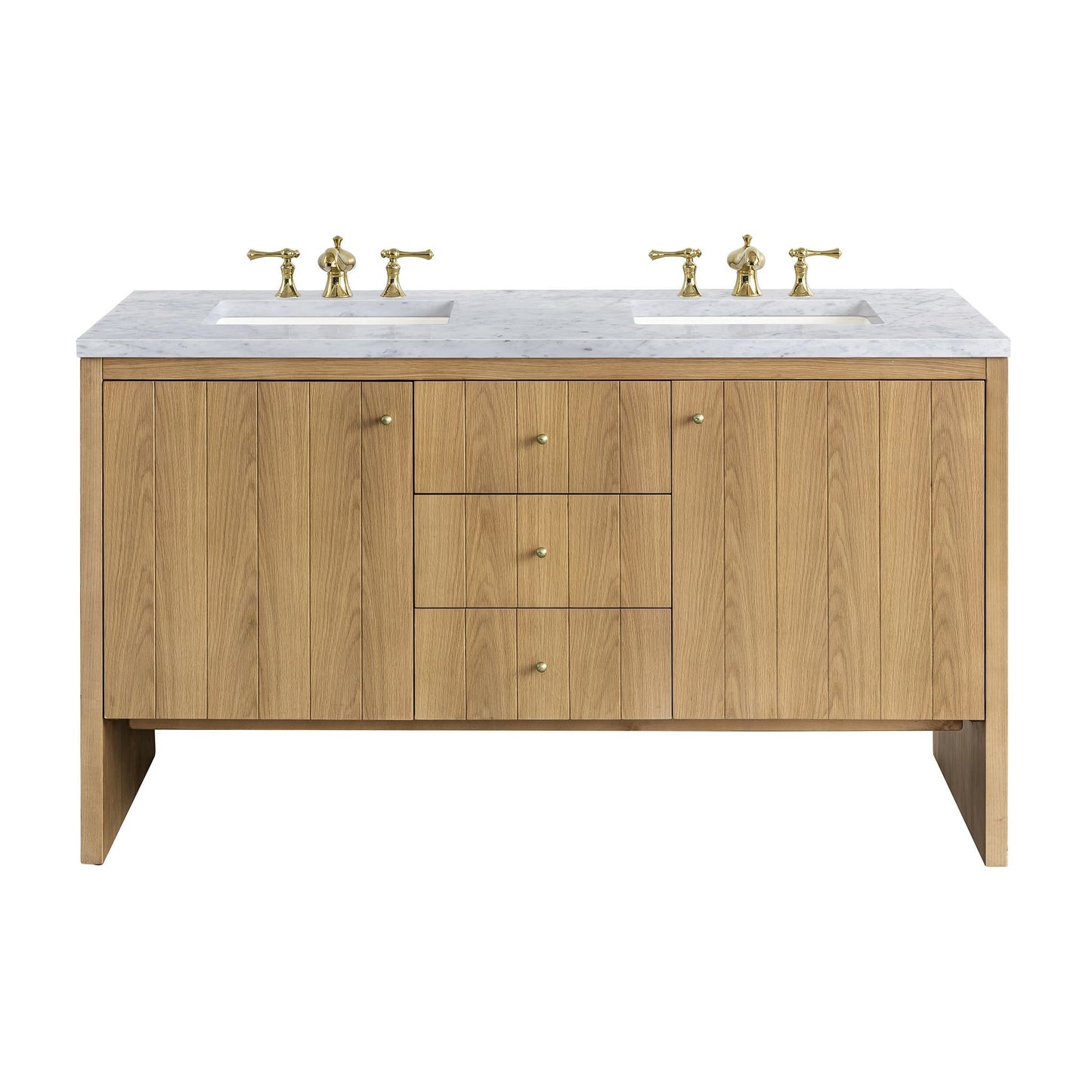 James Martin 435-V60D Hudson 60" Double Vanity Cabinet