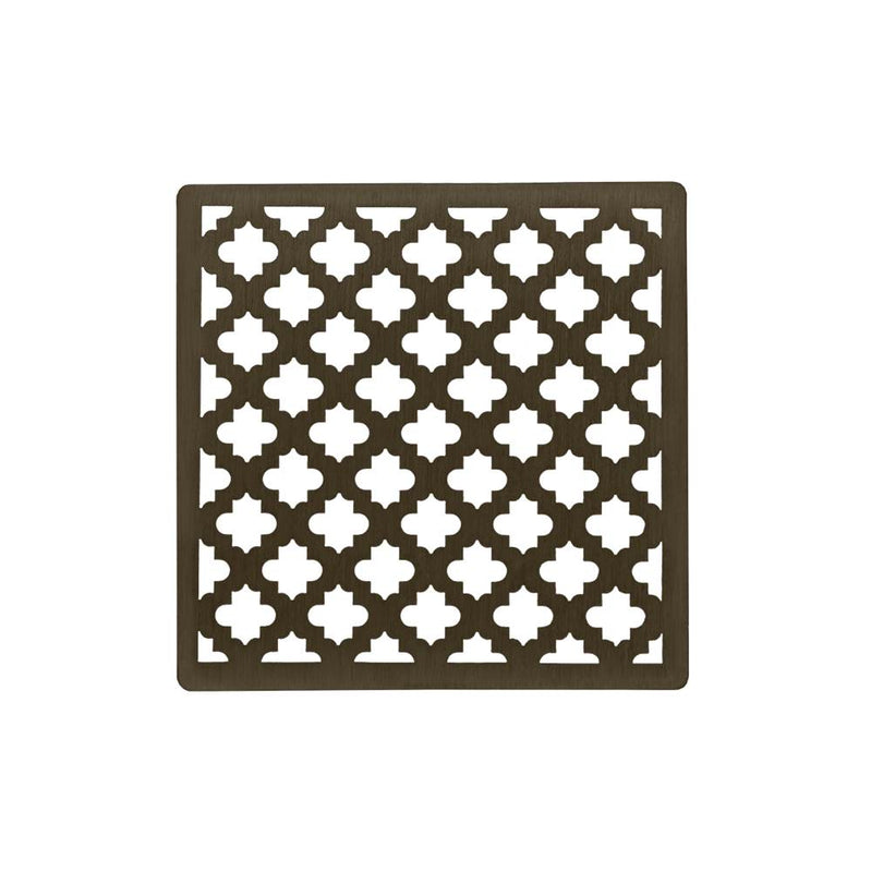 Infinity Drain MS 4 4” Strainer - Moor Pattern for M 4, MD 4, MDB 4
