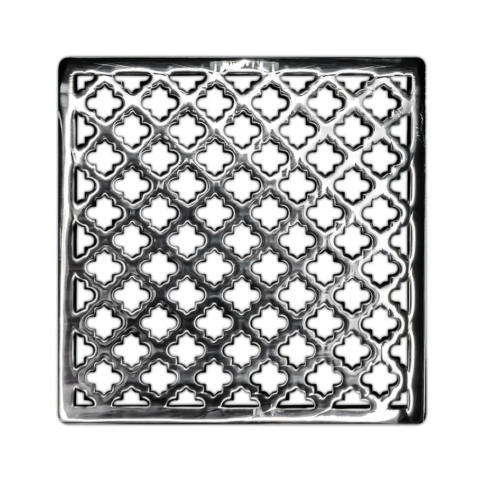 Infinity Drain MS 5 5” Strainer - Moor Pattern for M 5, MD 5, MDB 5