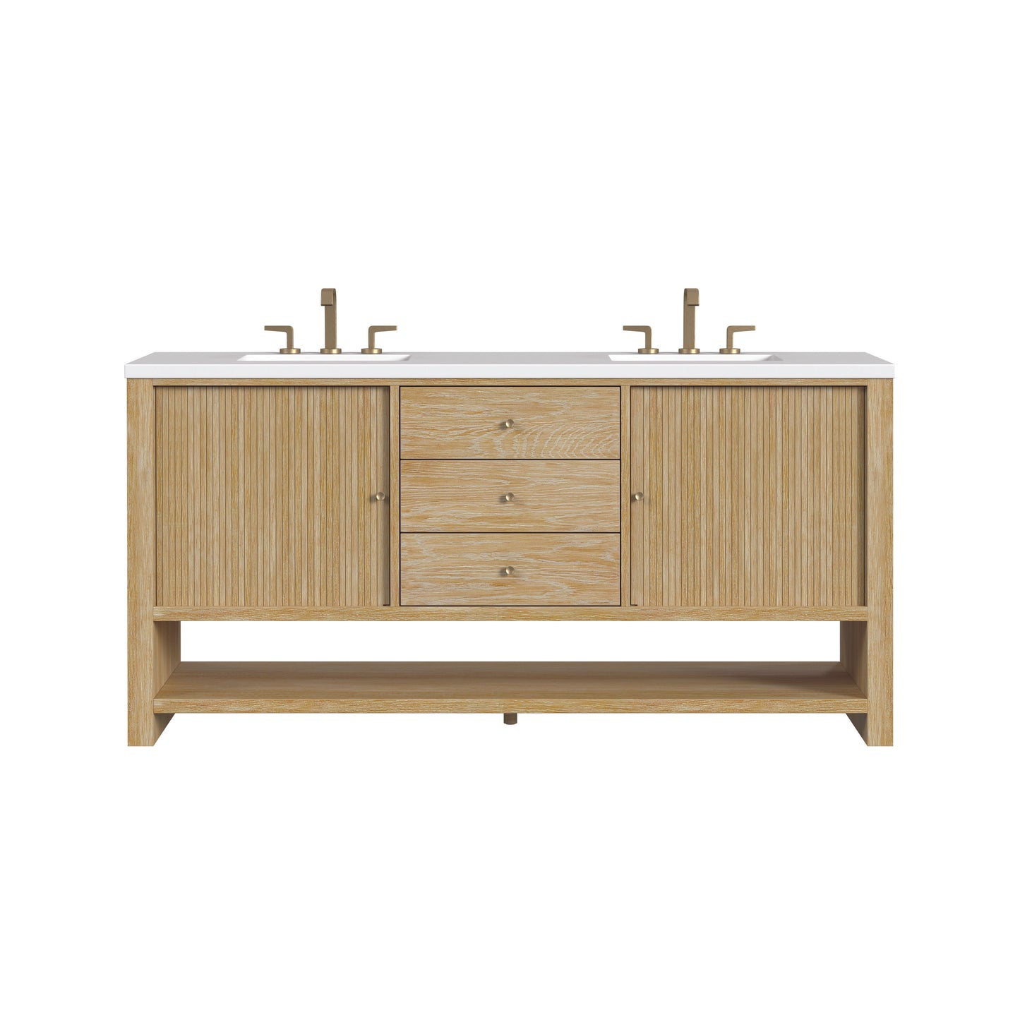James Martin D404-V72 Marigot Single 72" Double Vanity