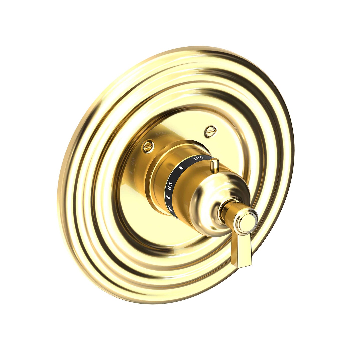 Newport Brass 3-914TR Astor 3/4" Round Thermostatic Trim Plate with Handle - Parent