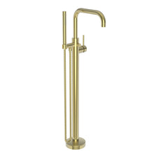 Load image into Gallery viewer, Newport Brass 1400-4261 East Square Exposed Tub and Hand Shower Set - Free Standing