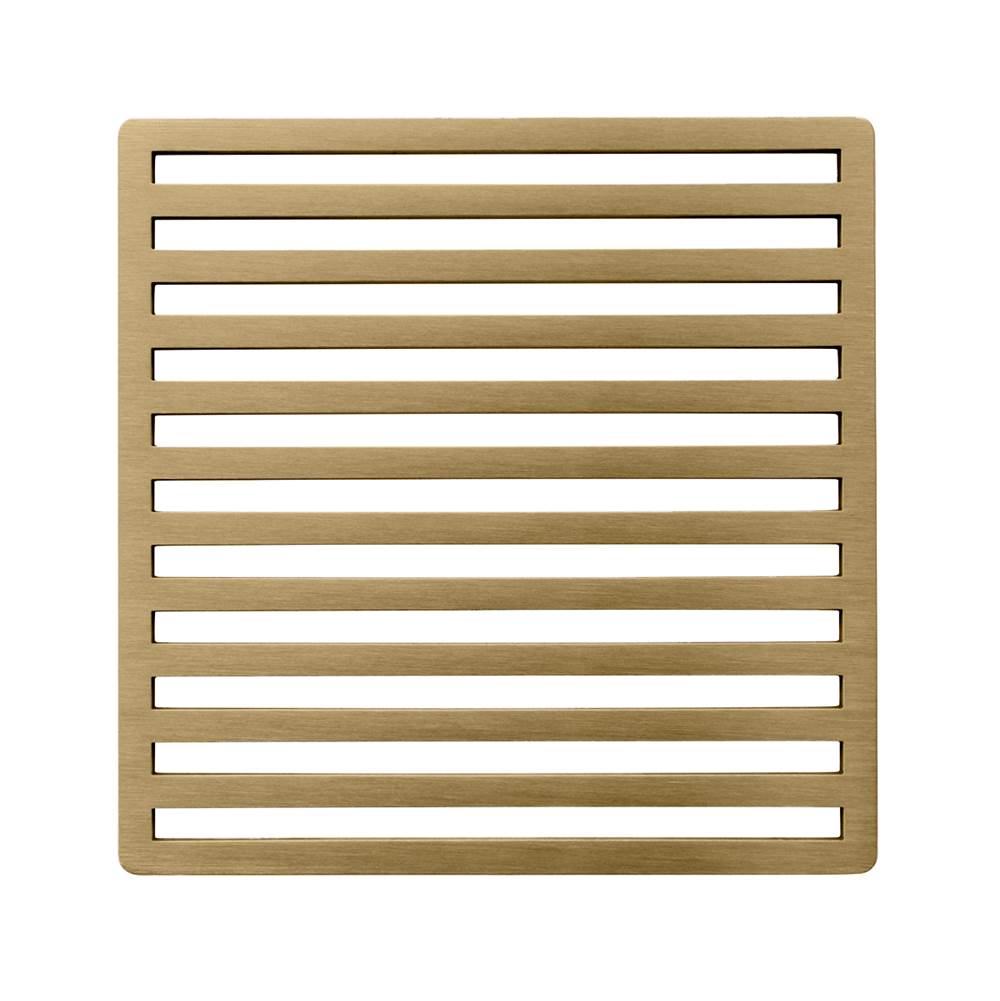 Infinity Drain NS 5 5” Strainer - Lines Pattern for N 5, ND 5, NDB 5