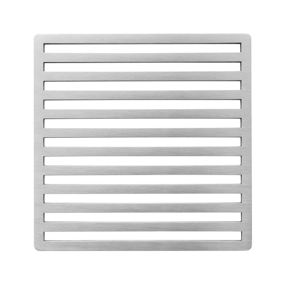 Infinity Drain NS 5 5” Strainer - Lines Pattern for N 5, ND 5, NDB 5