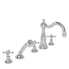 Load image into Gallery viewer, Newport Brass 3-1767 Victoria Roman Tub Faucet With Hand Shower