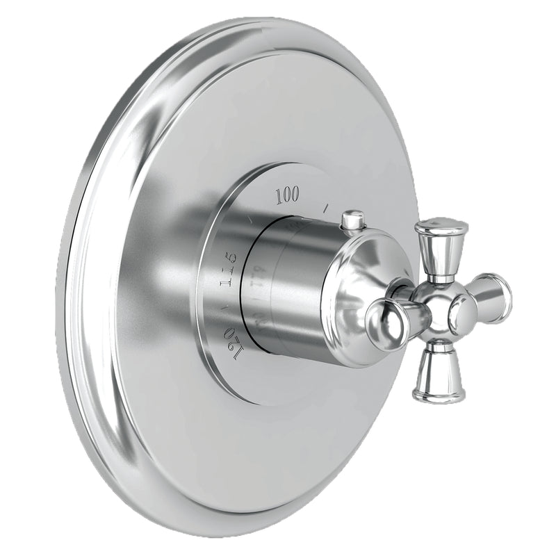 Newport Brass 3-2404TR Aylesbury 3/4" Round Thermostatic Trim Plate with Handle - Parent