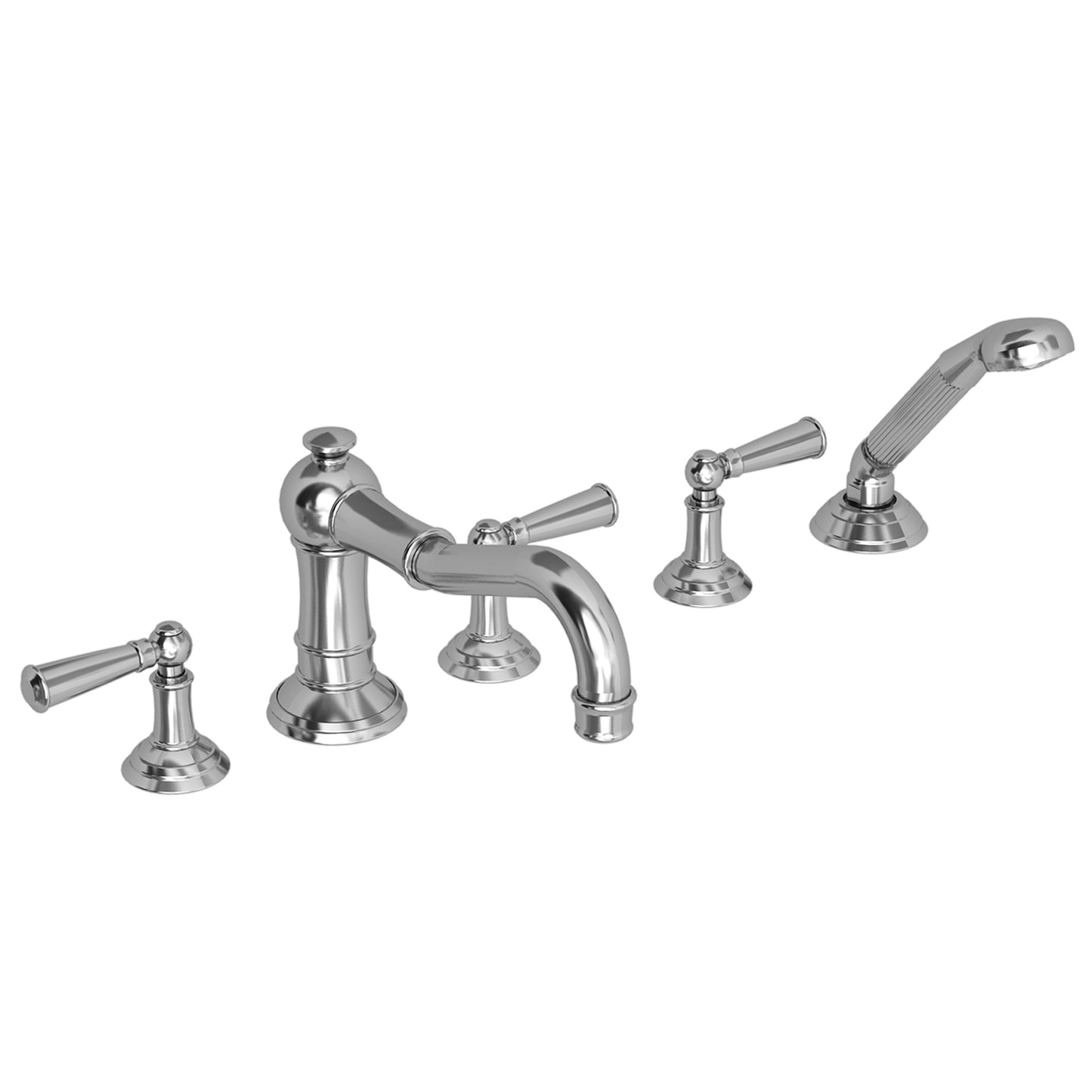 Newport Brass 3-2477 Jacobean Roman Tub Faucet With Hand Shower - Parent