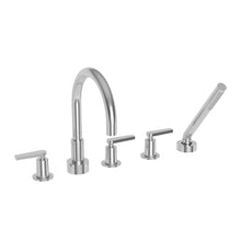 Load image into Gallery viewer, Newport Brass 3-2977 Dorrance Roman Tub Faucet with Hand Shower