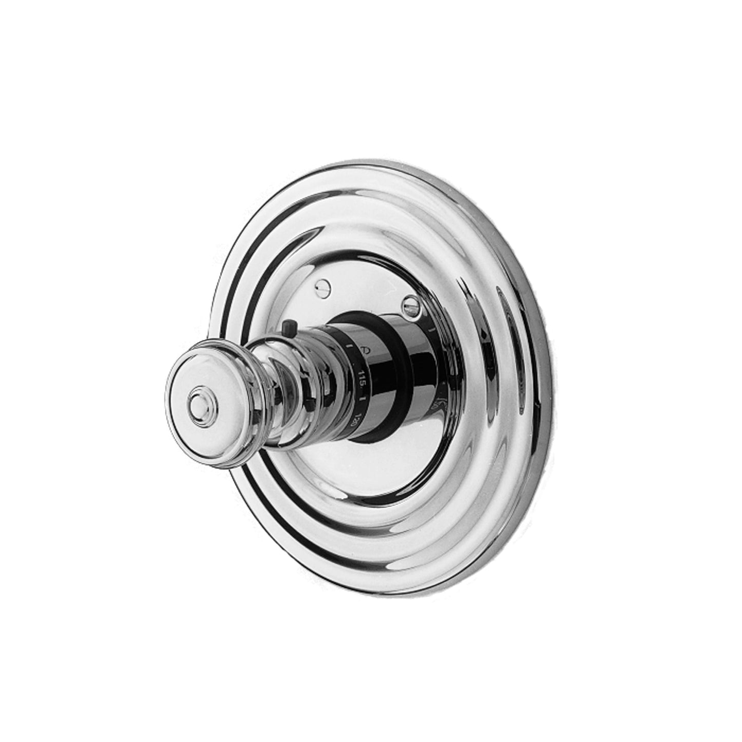 Newport Brass 3-804TR Seaport 3/4" Round Thermostatic Trim Plate with Handle - Parent