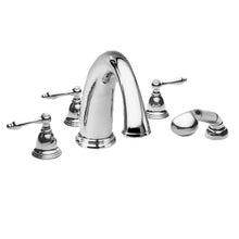 Load image into Gallery viewer, Newport Brass 3-857C Seaport Roman Tub Faucet With Hand Shower