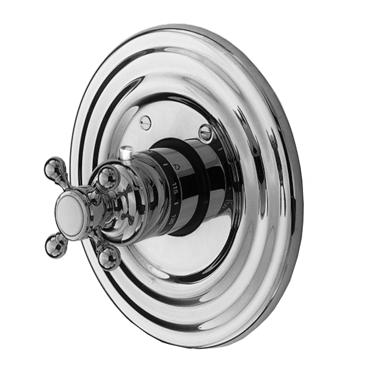 Newport Brass 3-924TR Astor 3/4" Round Thermostatic Trim Plate with Handle - Parent