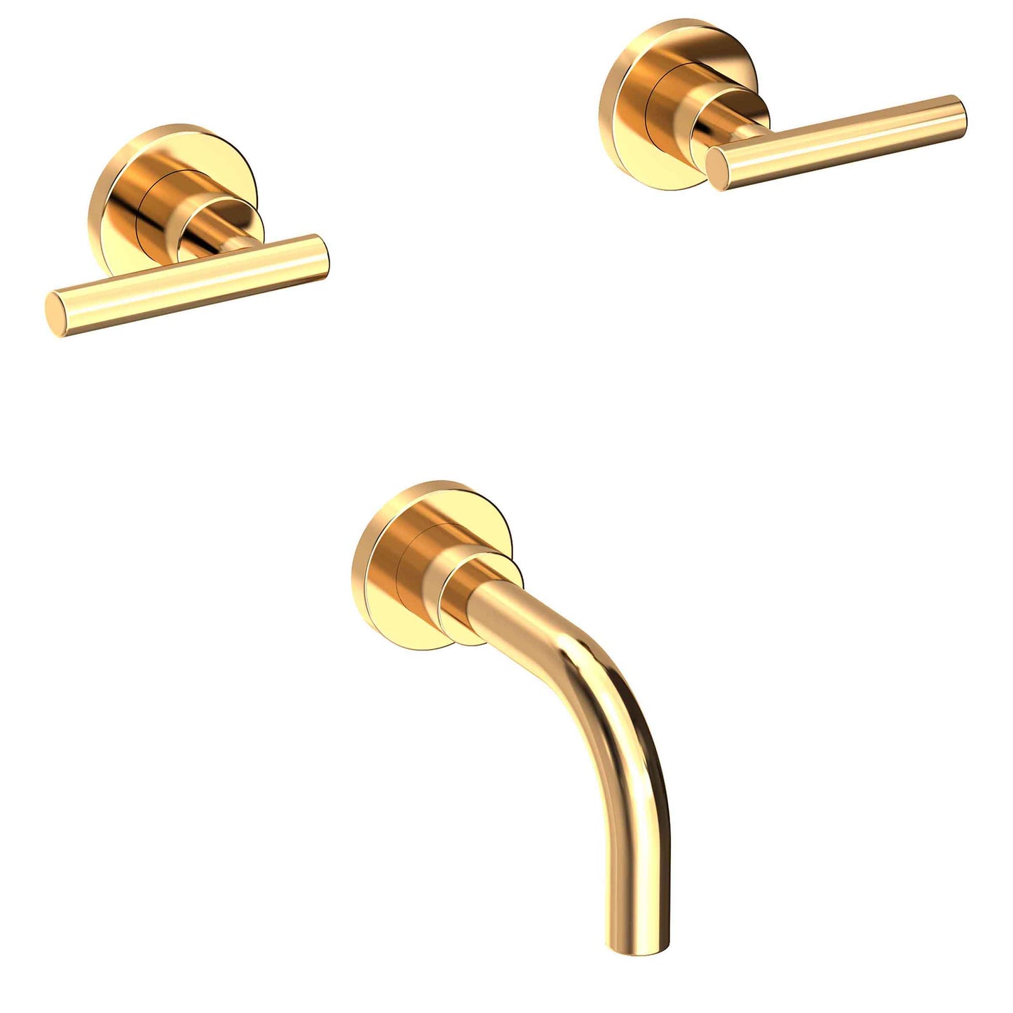 Newport Brass 3-995L East Linear Wall Mount Tub Faucet