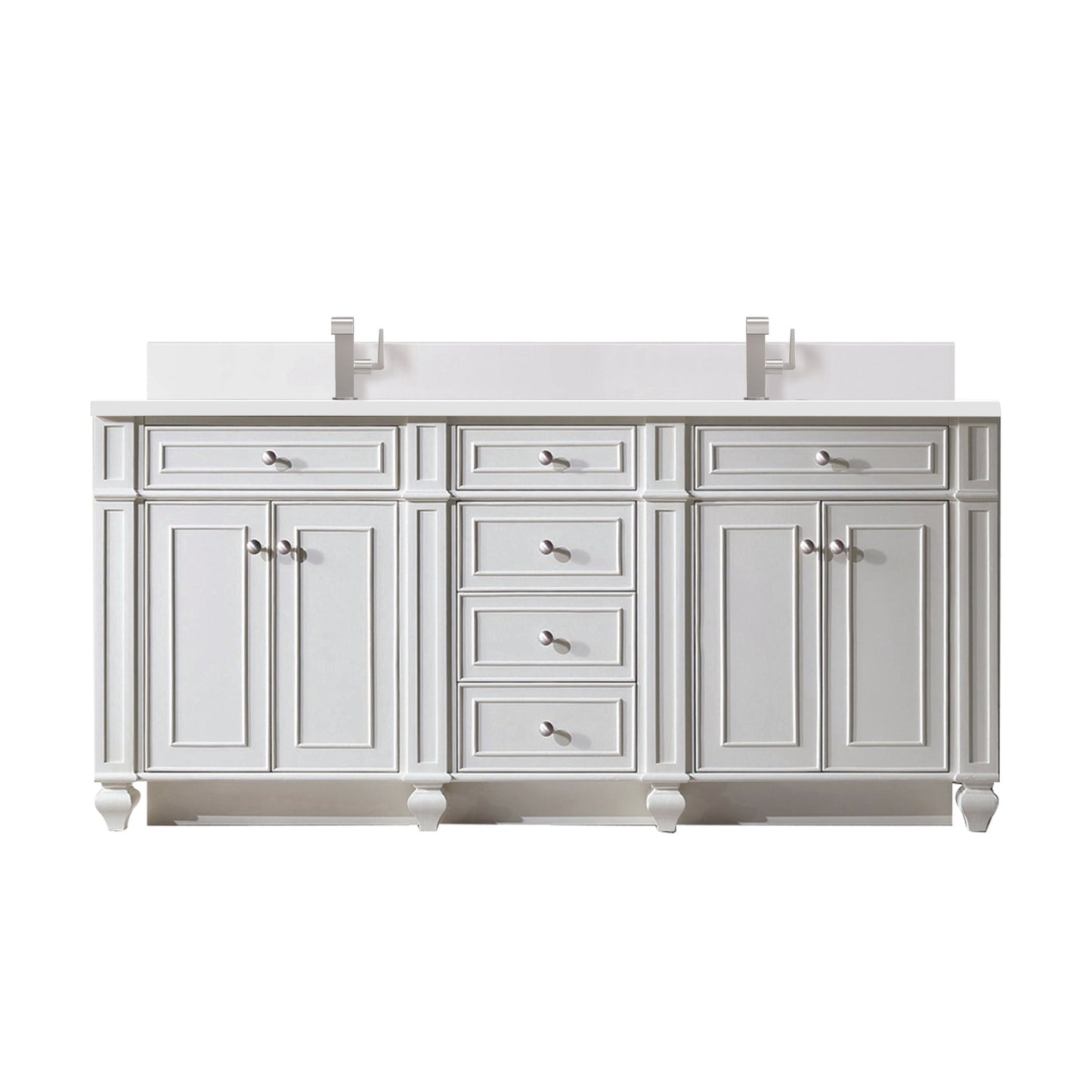 James Martin Bristol 72" Double Vanity Cabinet