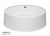 Americh OC6021BA5 Oceane 60" Freestanding Builder Combo 3 Tub